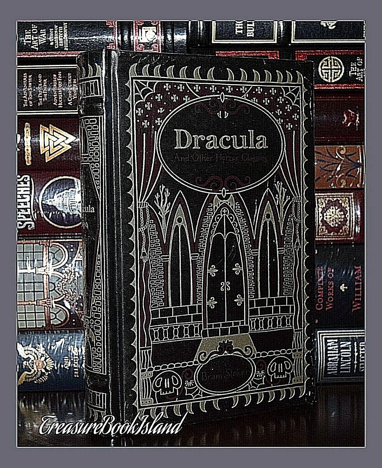 New Dracula Horror Classics Bram Stoker Leather Bound Collectible Gift