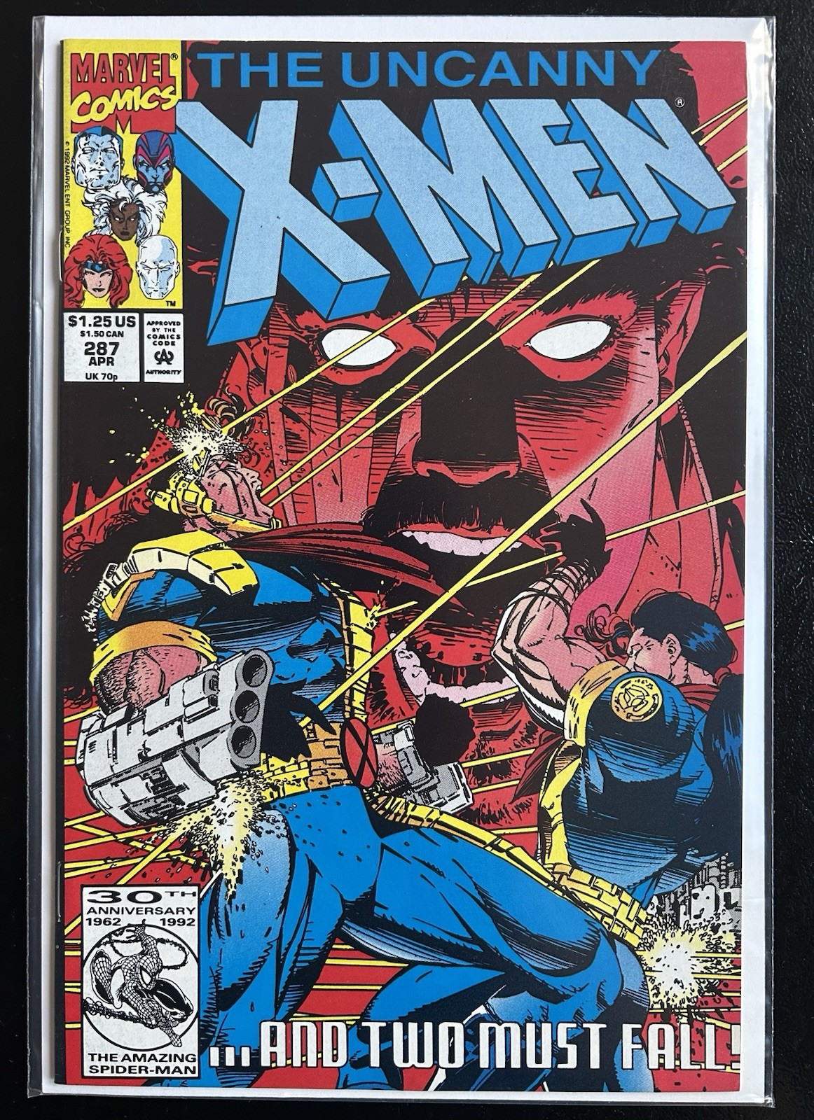 Uncanny X-Men (Vol 1) #287, Apr 92, 1st App – The Witness , Direct Edition