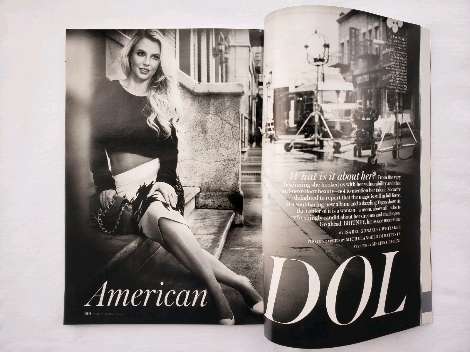 InStyle Magazine Britney Spears January 2014 In Style Magazine
