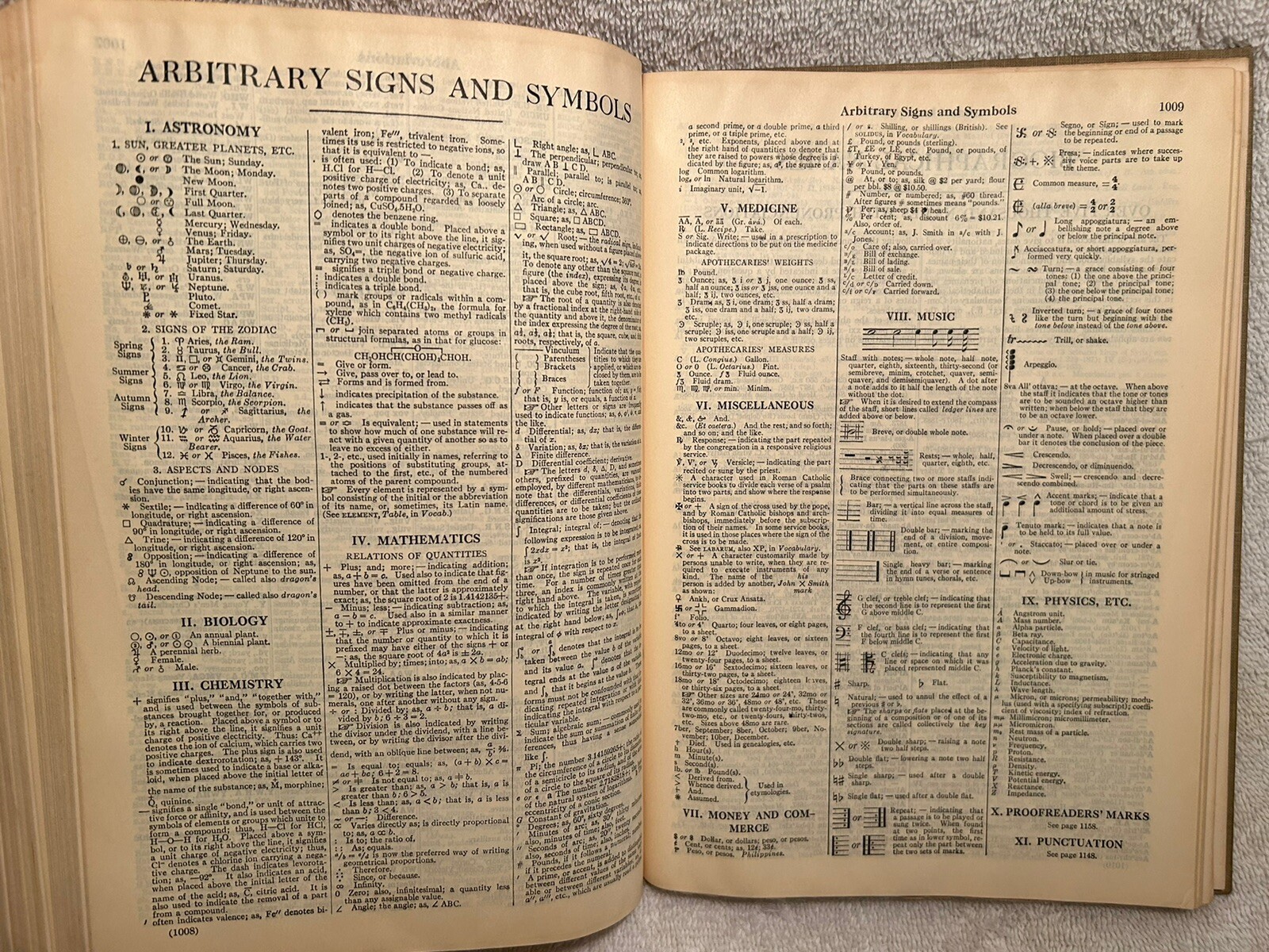 Vtg. Book Webster’s New Collegiate Dictionary 1959 Merriam-Webster 1,174 Pages