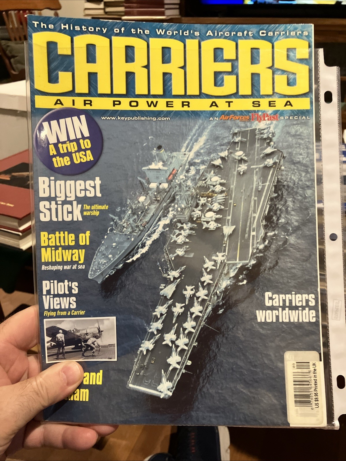 CARRIERS AIR POWER AT SEA 82 pages 200 Pictures