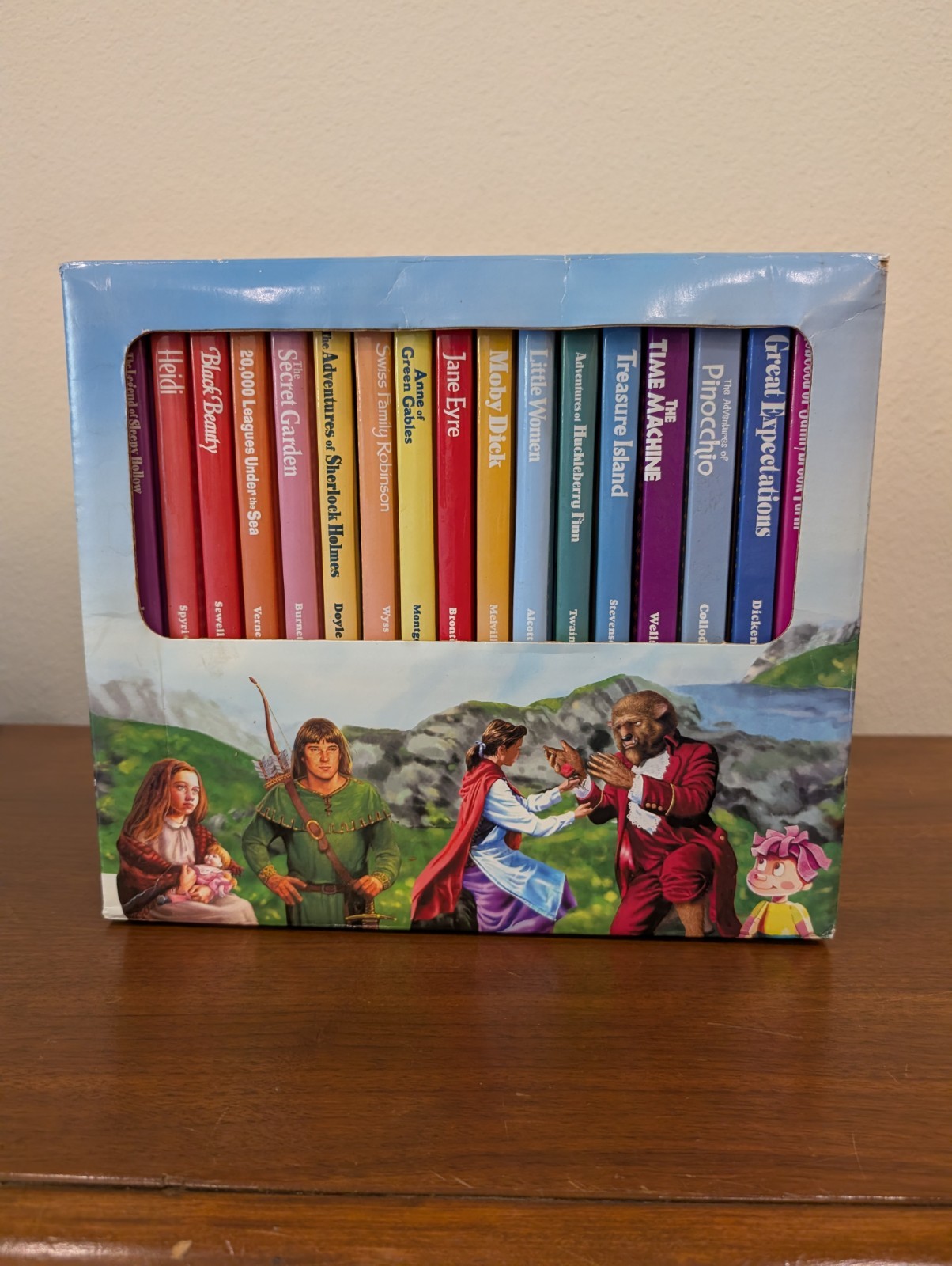 Treasury of Illustrated Classics 17 Book Box Set Modern Publishing Childrens