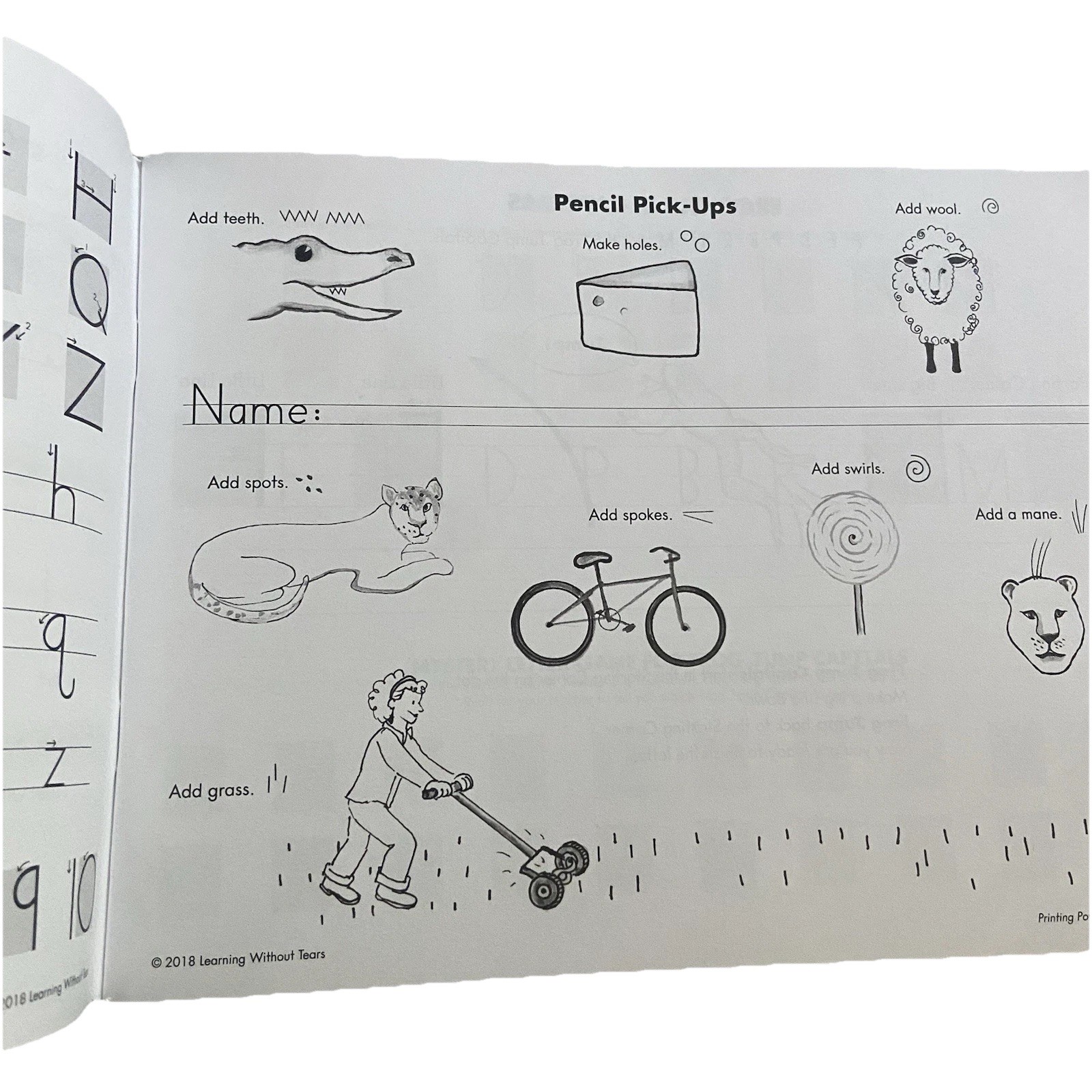 New Handwriting Without Tears Printing Power Workbook Homeschool 9th Ed 2018