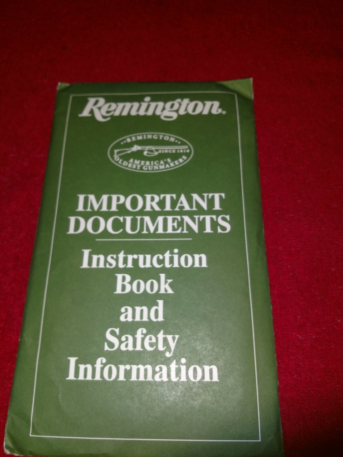 Factory Original Remington 700 7mm Rifle Instruction Owners Manual Kit Sealed