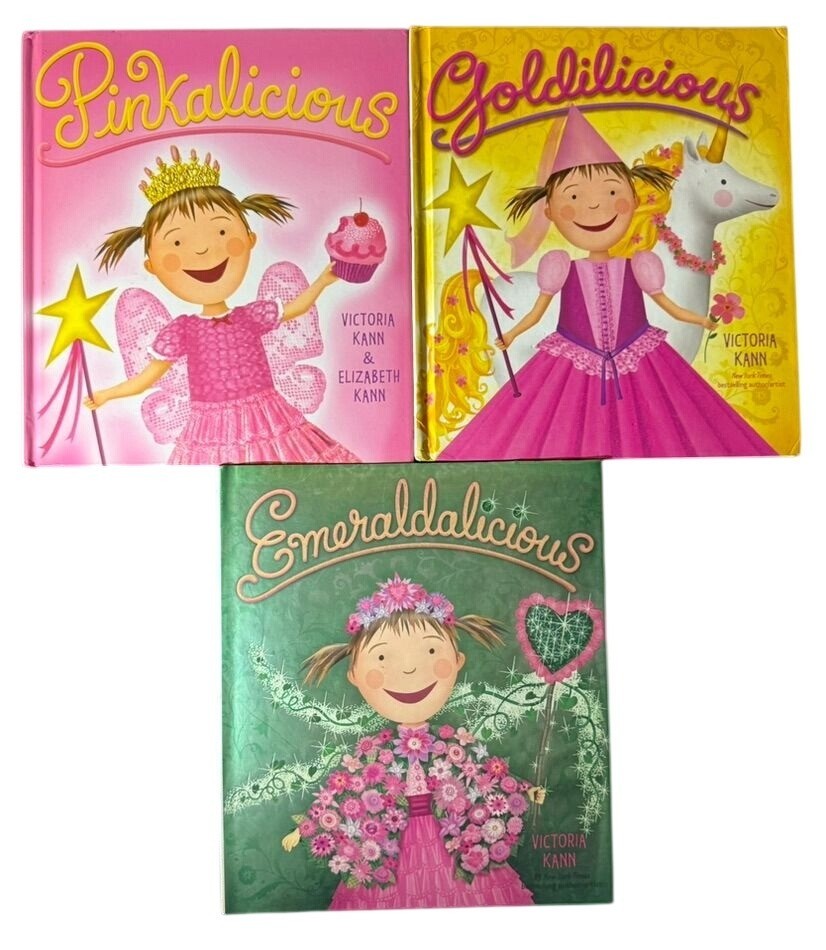 Victoria Kann | Pinkalicious + Goldilicious + Emeraldalicious | 3 Books Total