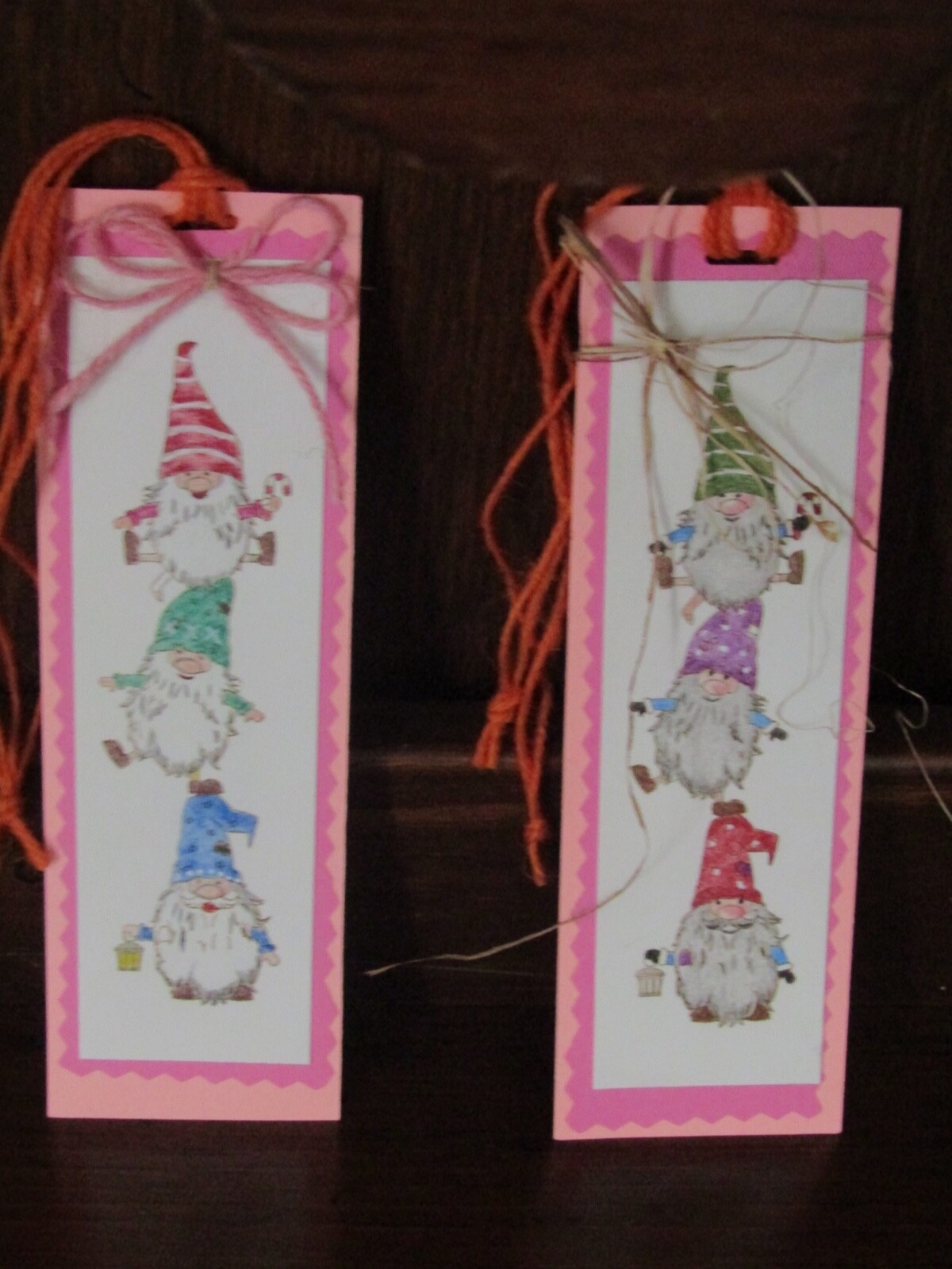 Handmade unique journaling bookmarks 2.5 x 7 inches in art form by Maine artist.