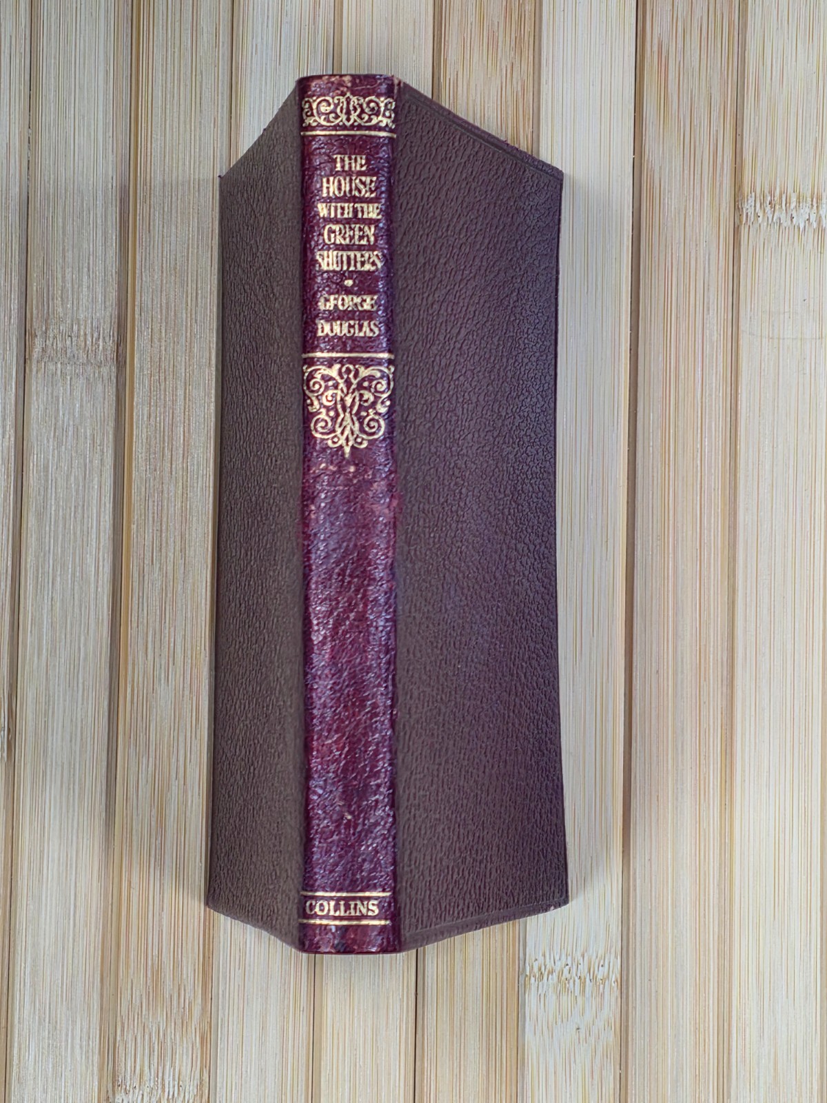 The House With The Green Shutters George Douglas Leather Bound Antiquarian Case