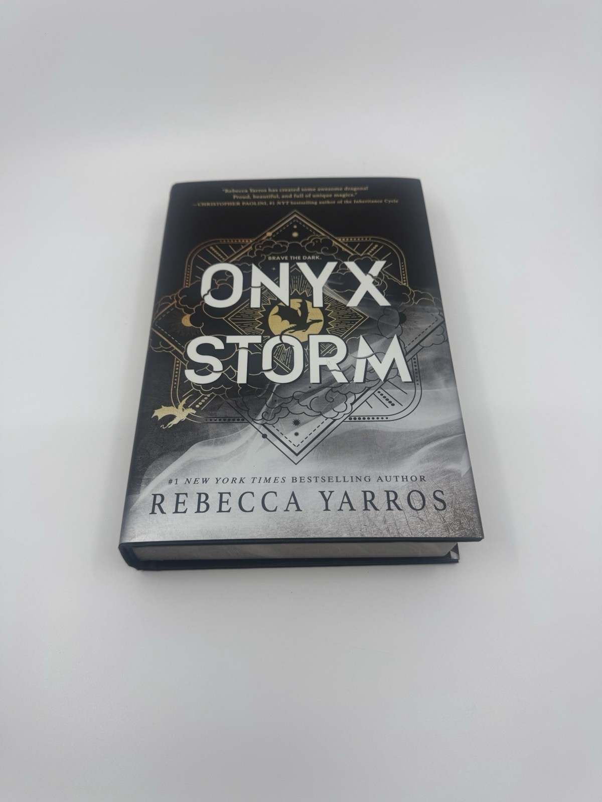 Onyx Storm (Deluxe Limited Edition) by Rebecca Yarros, Hardcover, SIGNED