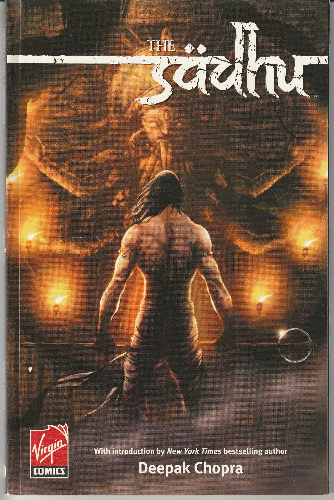 The Sadhu – Virgin Comics Paperback 2007 – Deepak Chopra