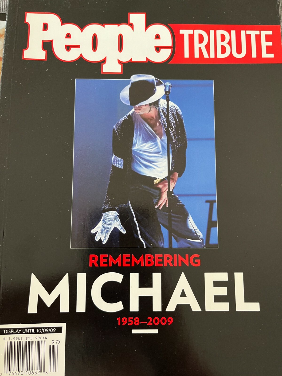 People Tribute Magazine 2009 Remembering Michael Jackson Time Specials