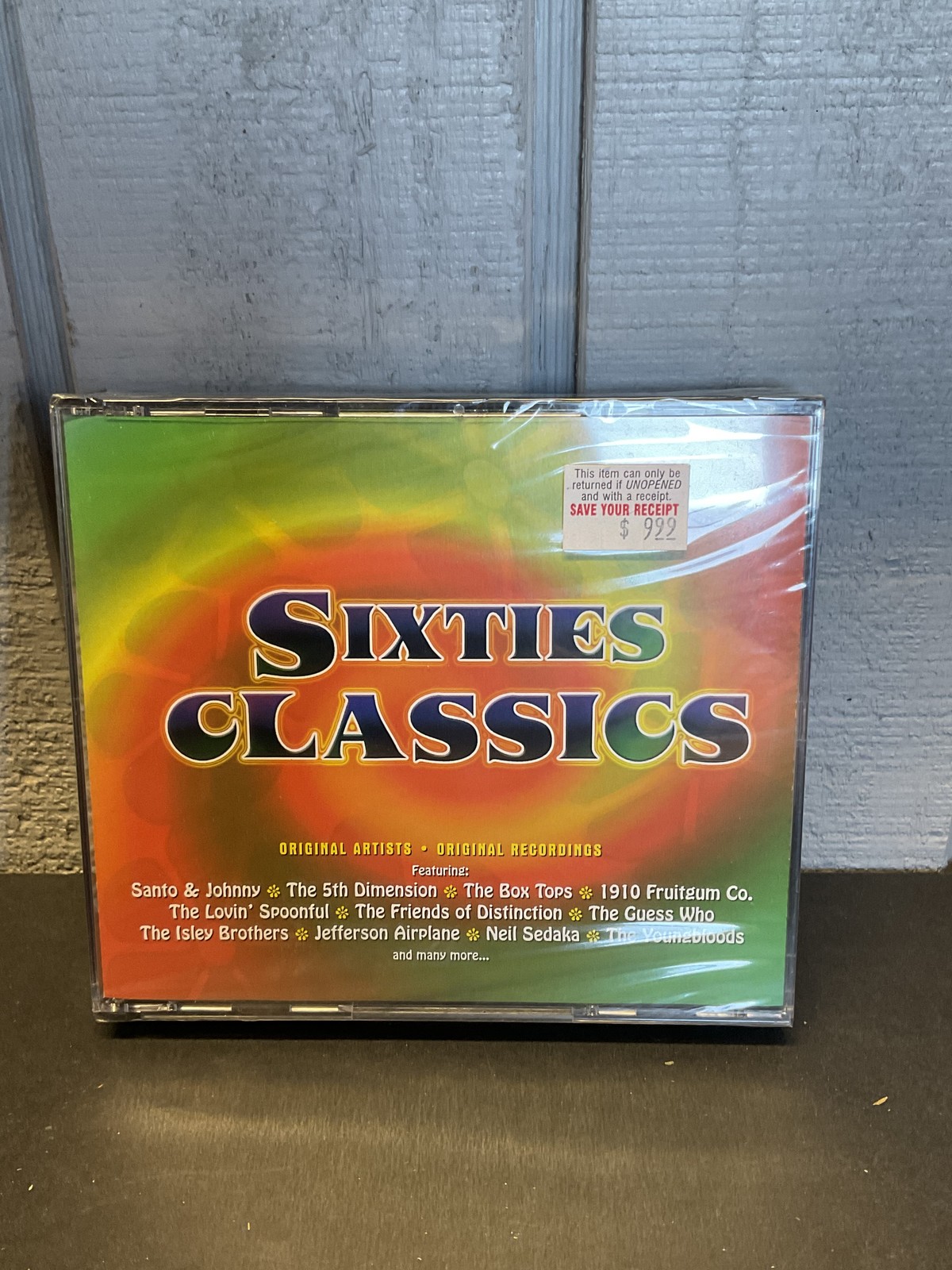 Sixties Classics 3-CD Set Original Artists Recordings BMG Special Products New