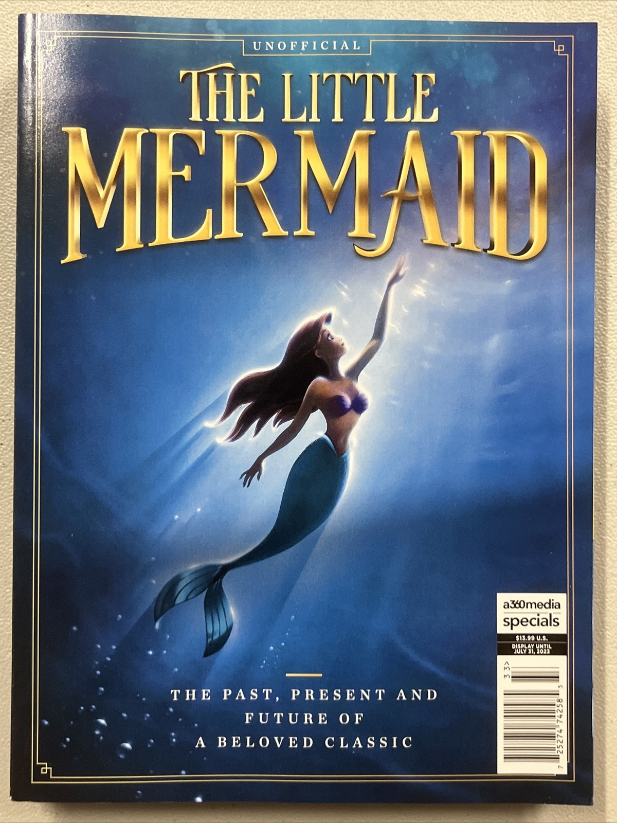 UNOFFICIAL MAGAZINE THE LITTLE MERMAID a360 MEDIA SPECIAL 2023