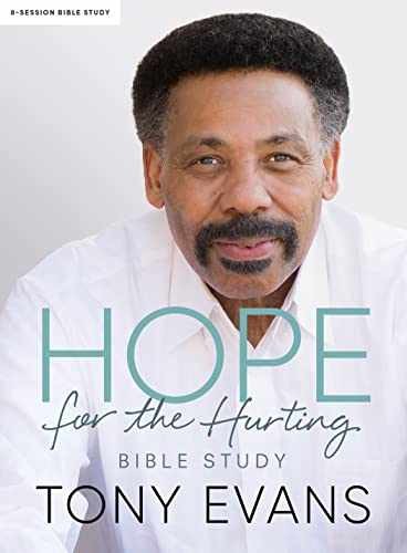 Hope for the Hurting – Bible Study – Paperback, by Evans Tony – Acceptable n