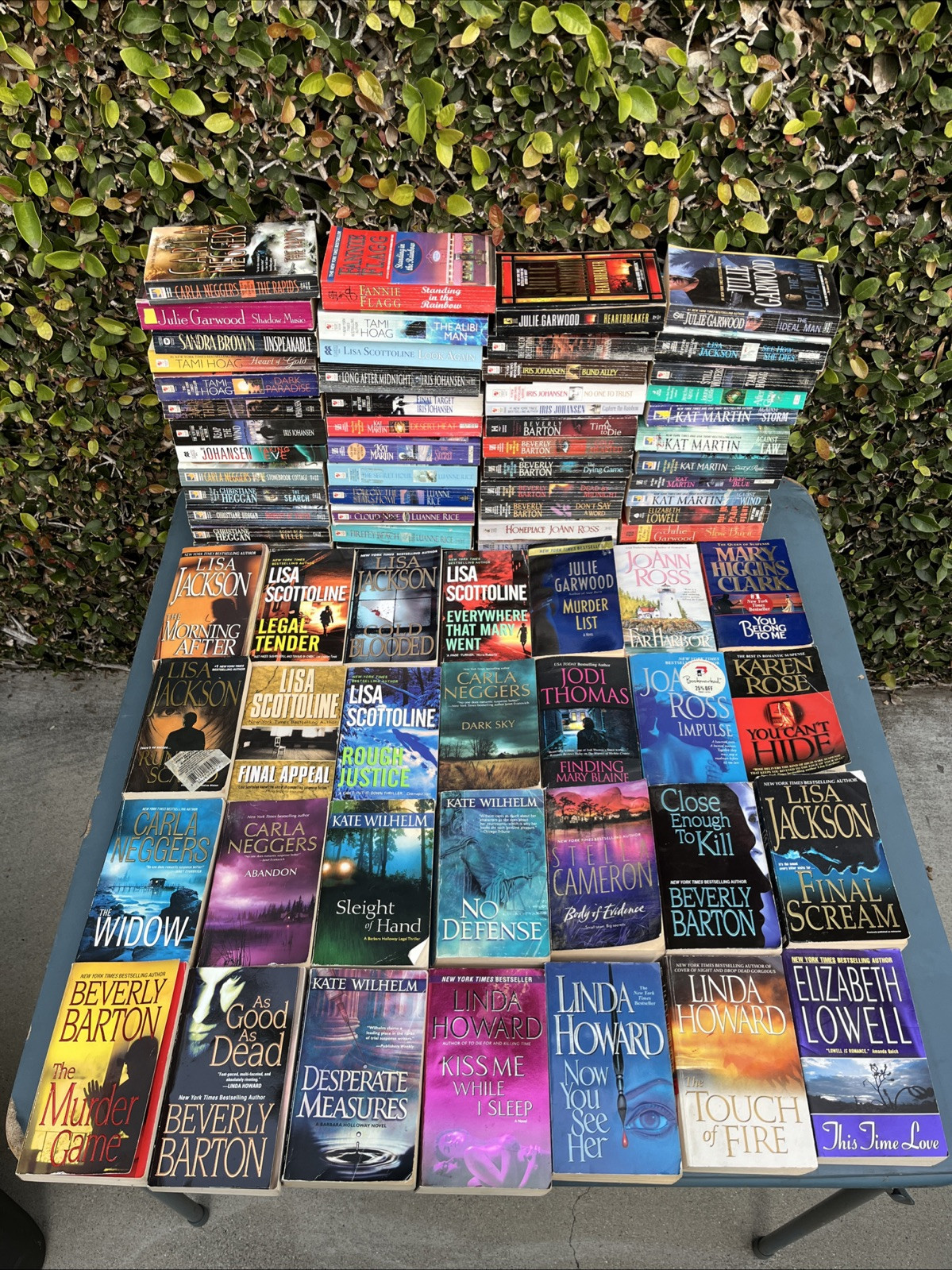Lot of 20 Random Contemporary Romance and Suspense Novels, Popular Authors