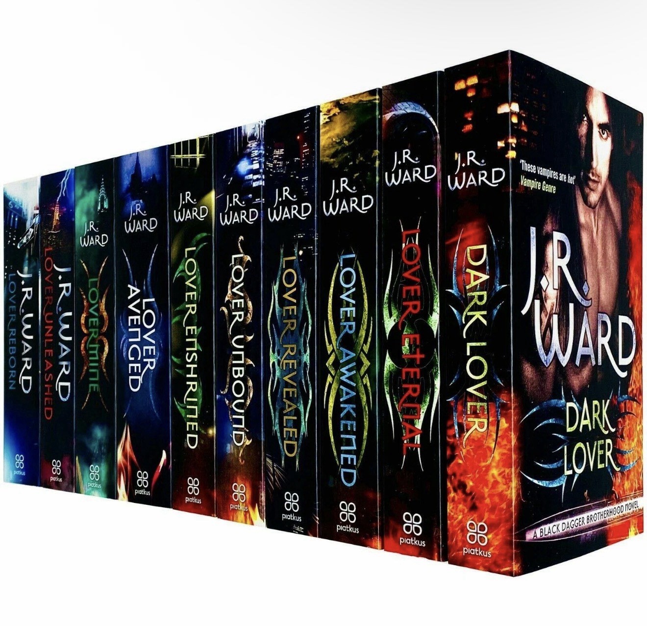 Black Dagger Brotherhood World Series Books 1 – 10 Collection Set by | J.R. Ward