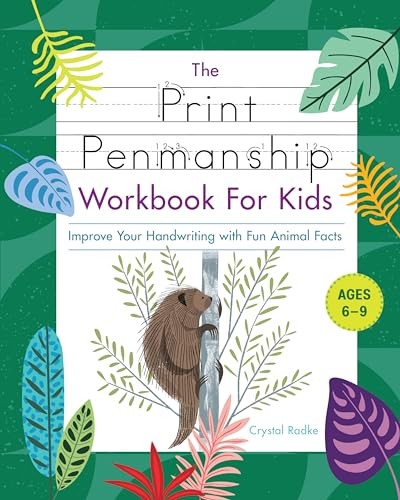 The Print Penmanship Workbook for Kids: Improve Your Handwriting with Fun – GOOD