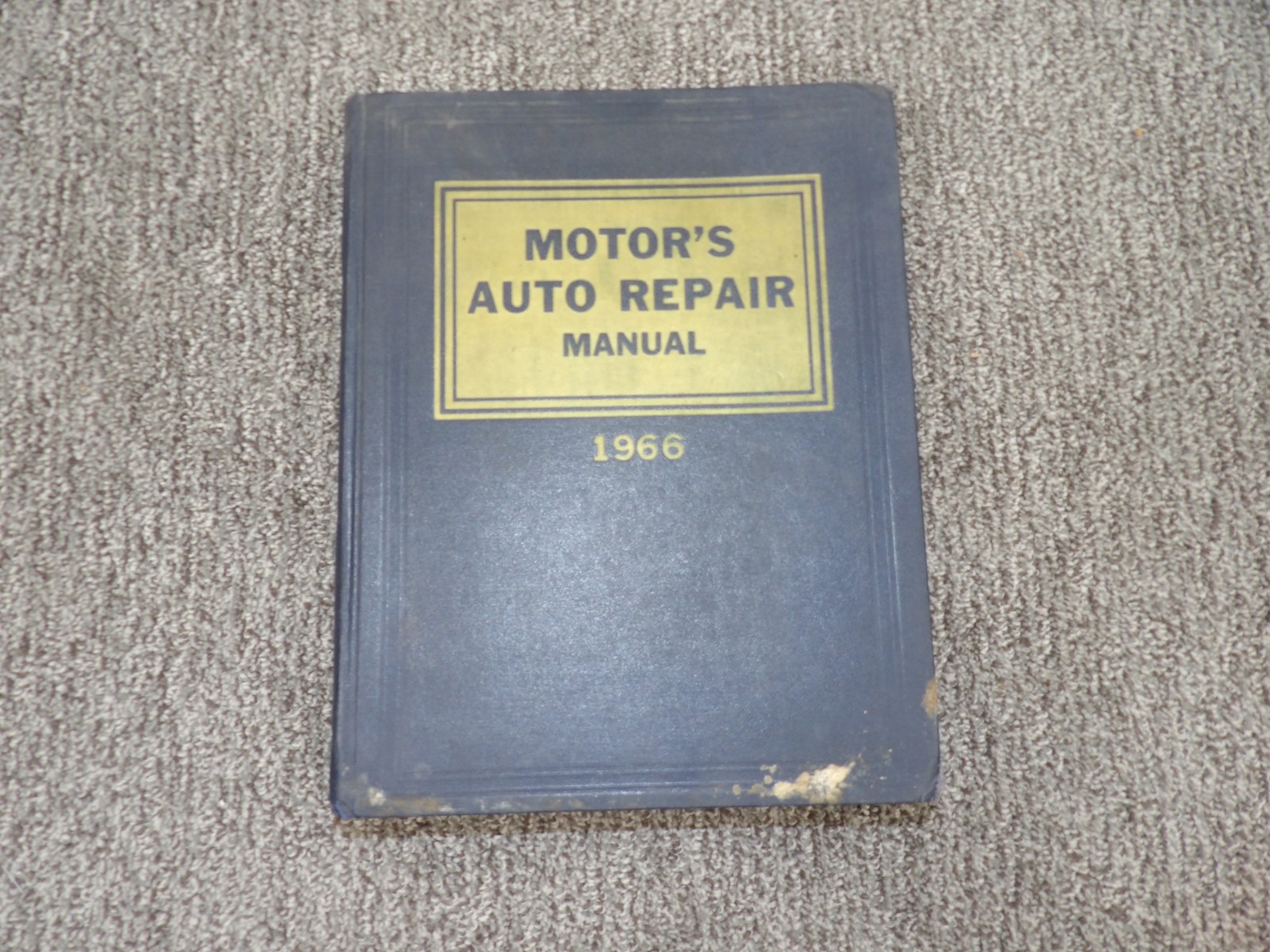 MOTOR’S AUTO REPAIR MANUAL 1966 Vintage Automotive Service Guide Textbook