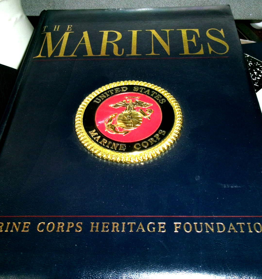 THE MARINES Marine Corps Heritage Foundation ILLUSTRATED BOOK 1998 LARGE