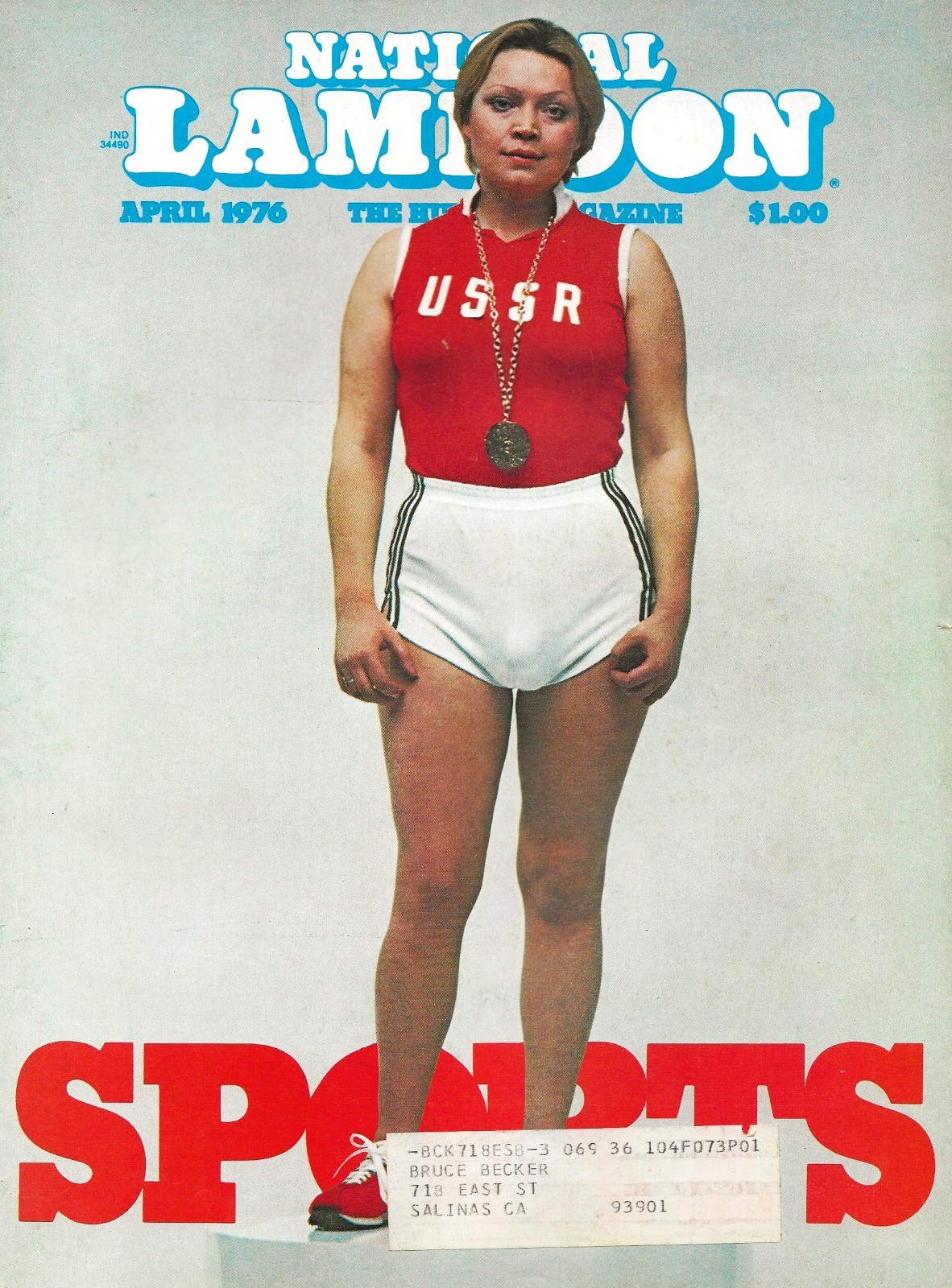 NATIONAL LAMPOON-HUMOR MAGAZINE-APRIL 1976-SPORTS ISSUE-P.J. O’ROURKE-MORE