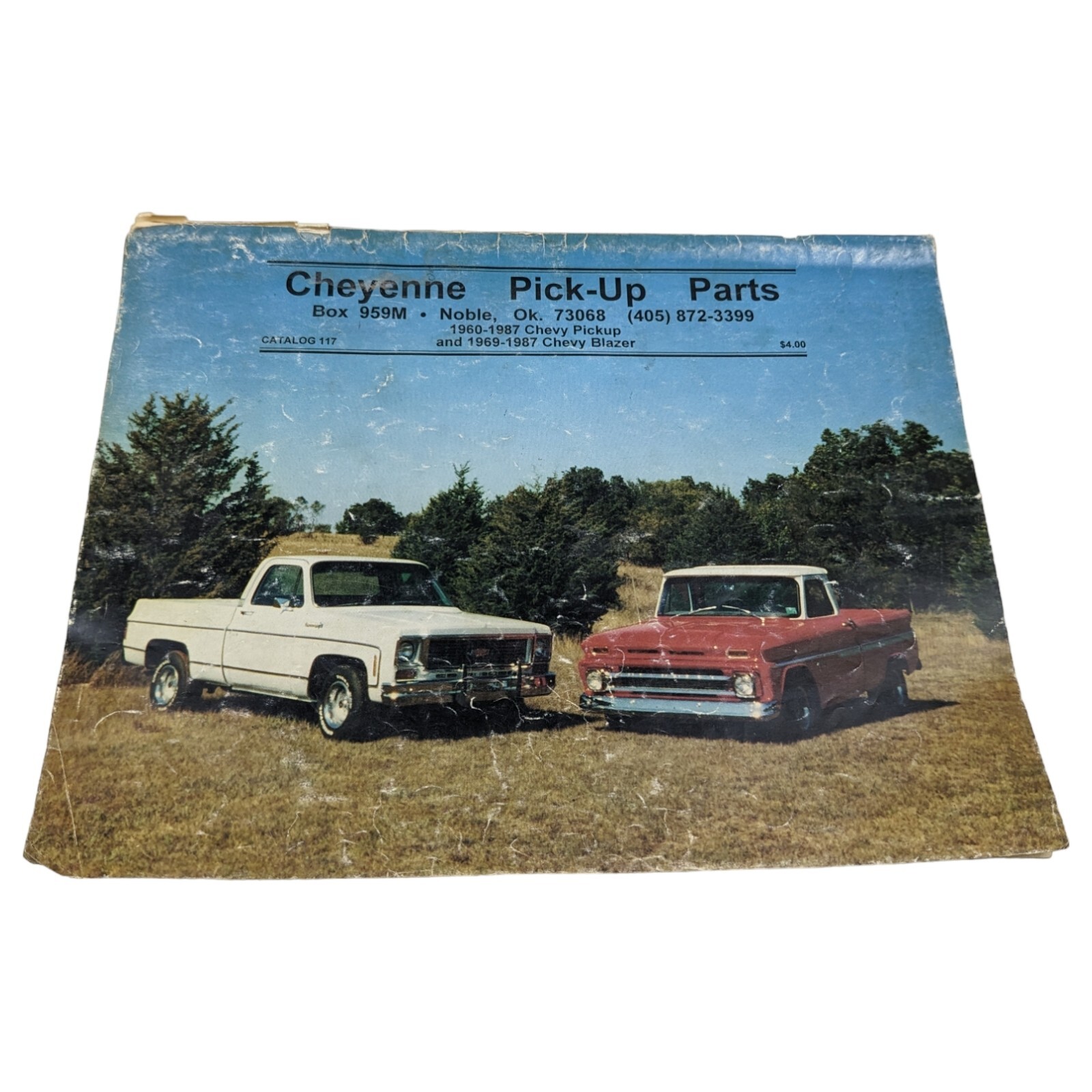Cheyenne Pick-Up Truck Parts book catalog reference guide #117