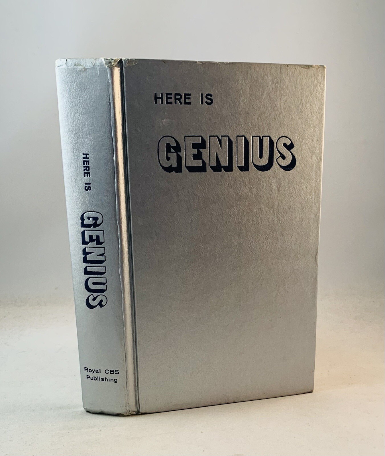 Here Is Genius-Jo Brown-SIGNED!-INSCRIBED!-TRUE First/1st Edition w/ Org DJ-RARE
