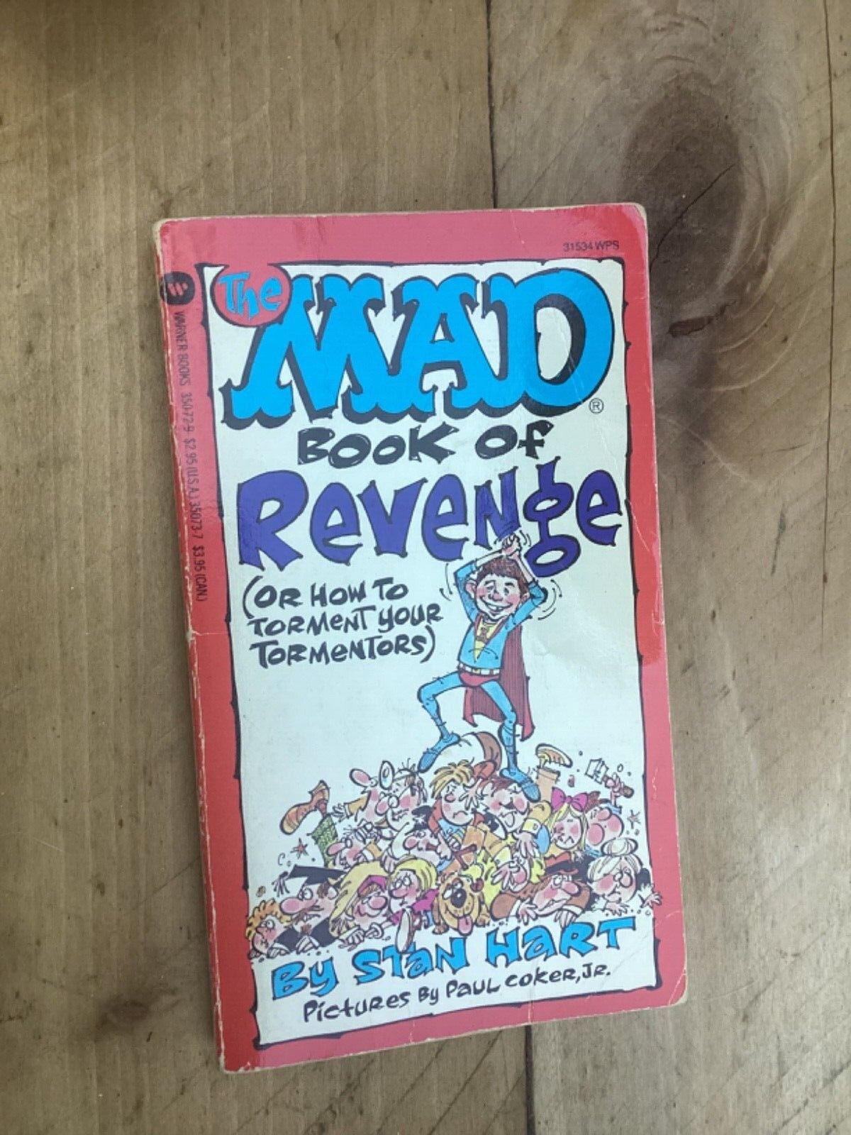 The MAD Book of Revenge Paperback Warner 5th Printing $2.95 Free Shipping