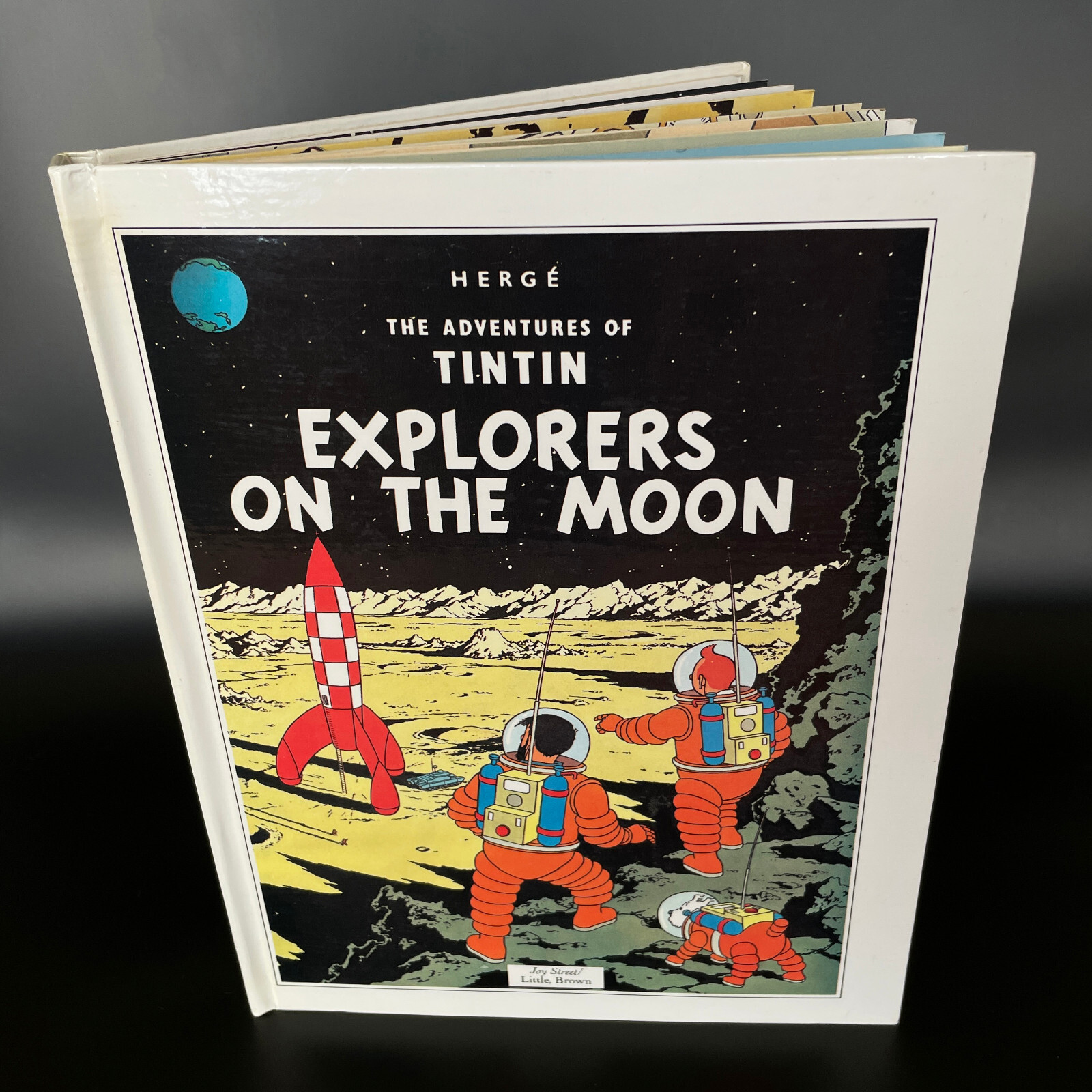 1992 Tintin • Explorers On The Moon Pop-up Book • 1st Edition • Herge