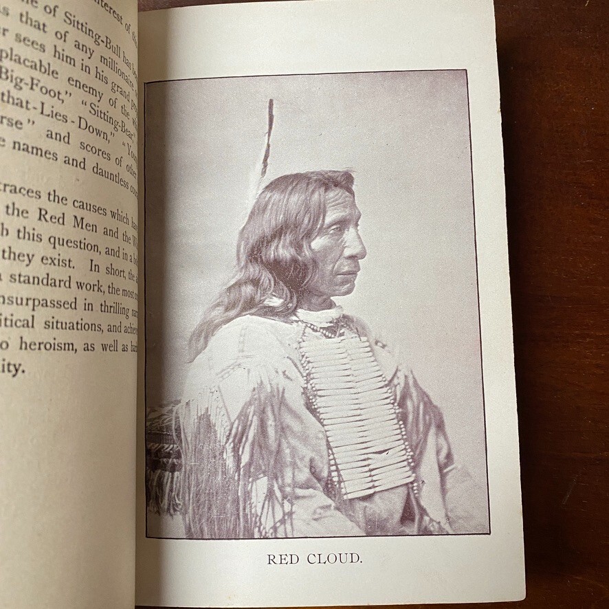 Indian Horrors or Massacres by the Red Men Death of Sitting Bull 1891 Illustrate