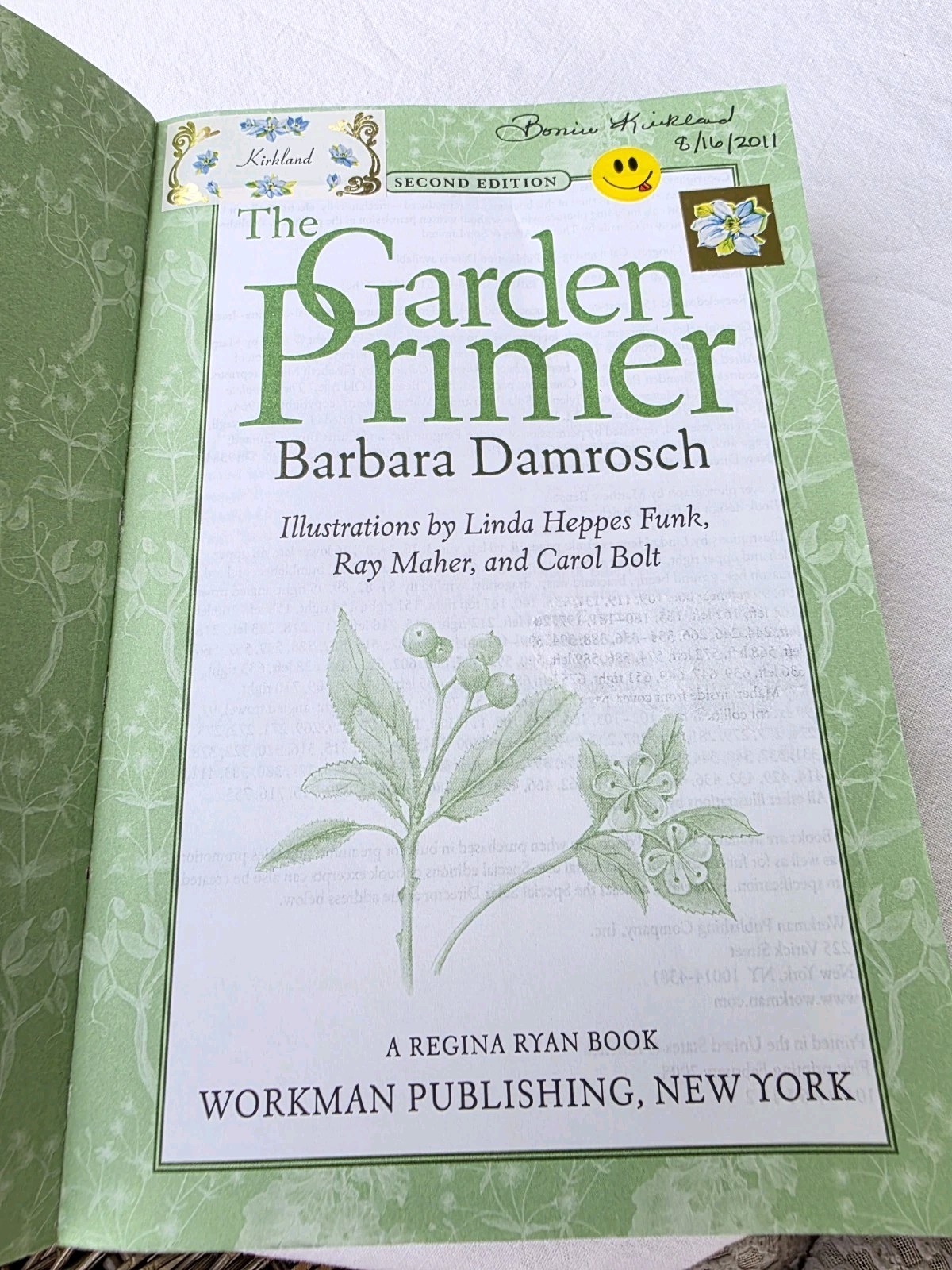 The Garden Primer: Second Edition Book Paperback By Damrosch, Barbara – GOOD
