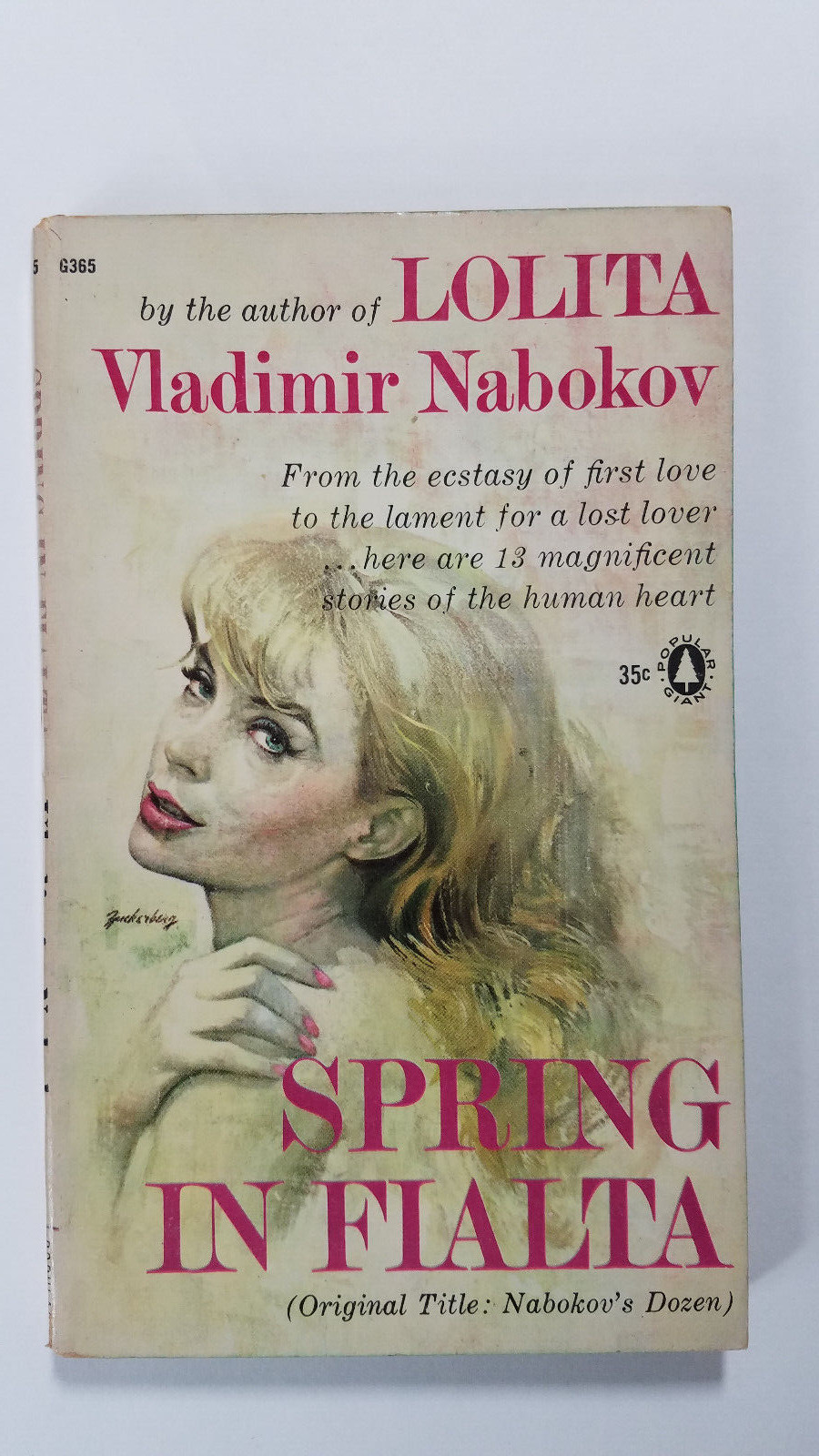 Spring in Fialta by Vladimir Nabokov 1958 Popular Library Paperback