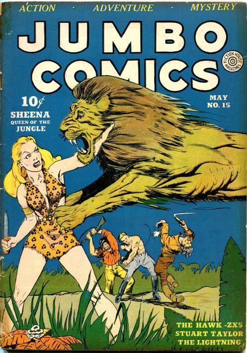 Jumbo Comics, Fiction House, 127 Issues, Vintage Golden Age Comics PDF DVD C80