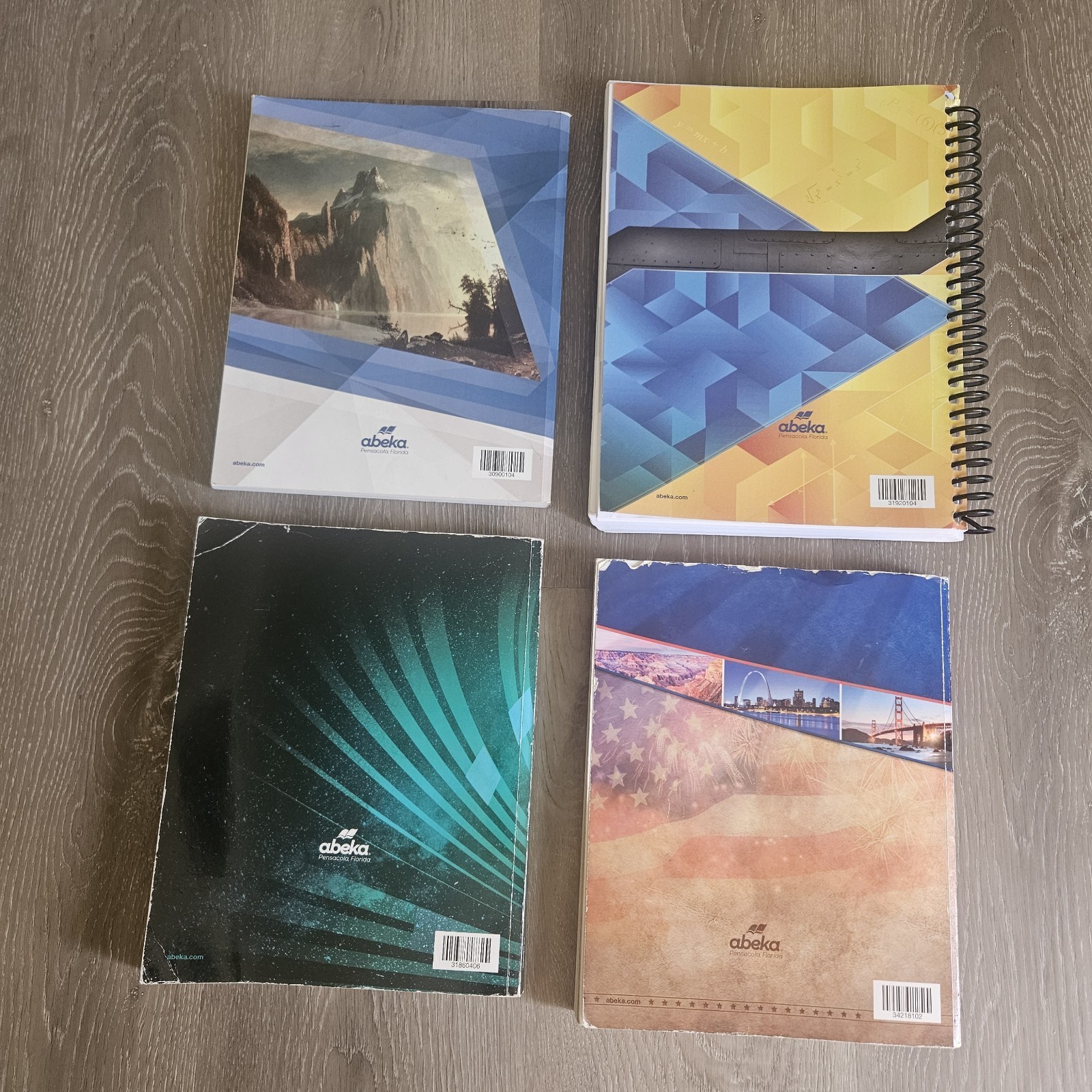 Abeka 8th Grade Student Books