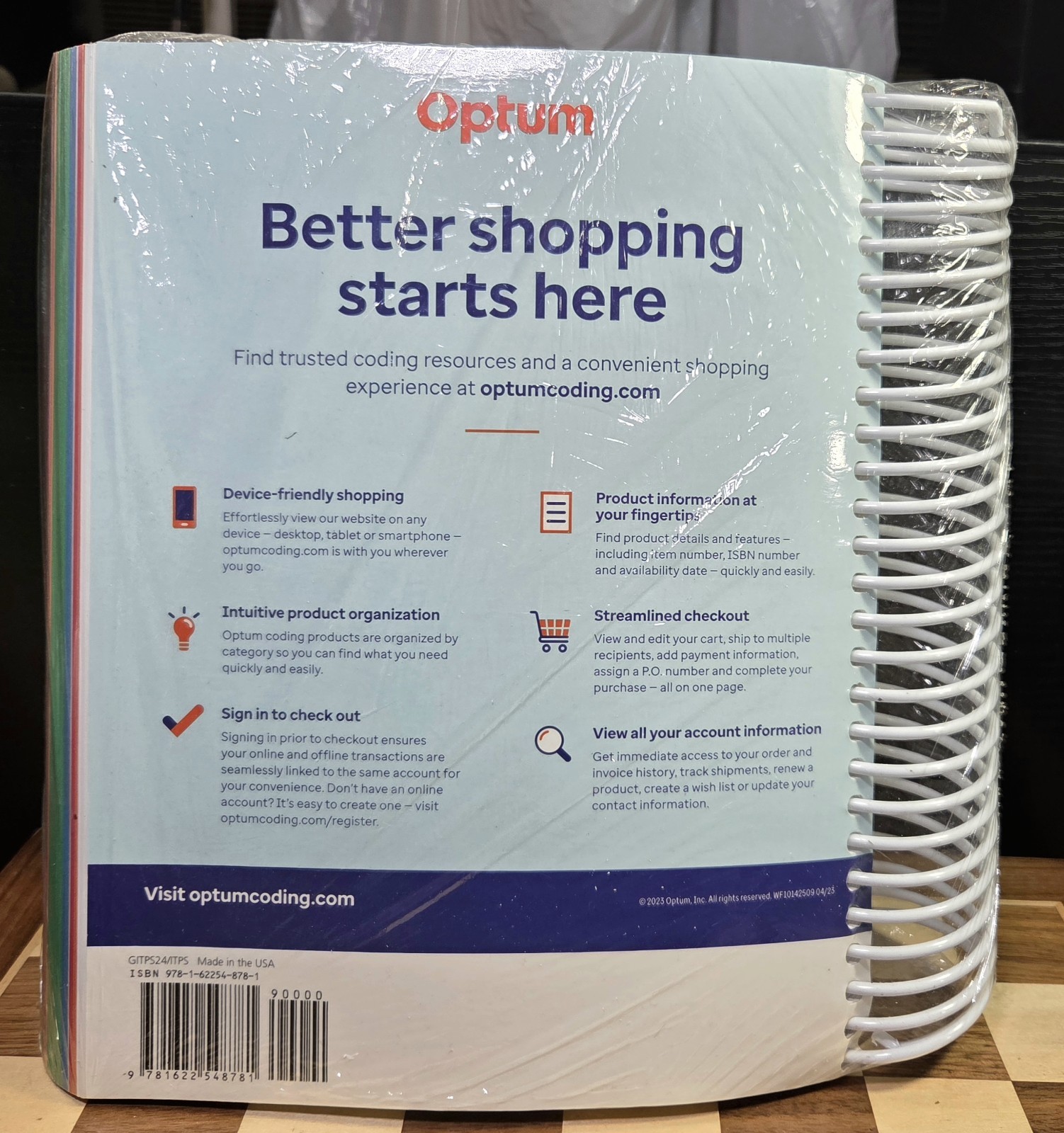 Optum ICD-10-CM Expert for Physicians The Complete Official Code Set 2024 Book