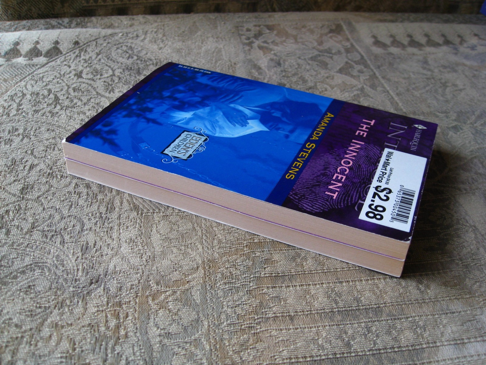 Amanda Stevens – The Innocent (Harlequin Intrigue #622) 2001 – paperback