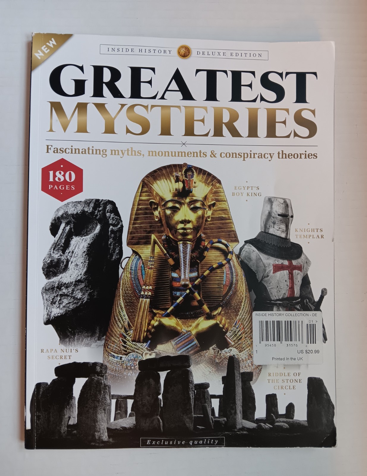 Greatest Mysteries Magazine Inside History Deluxe Edition 180 Pages 2023