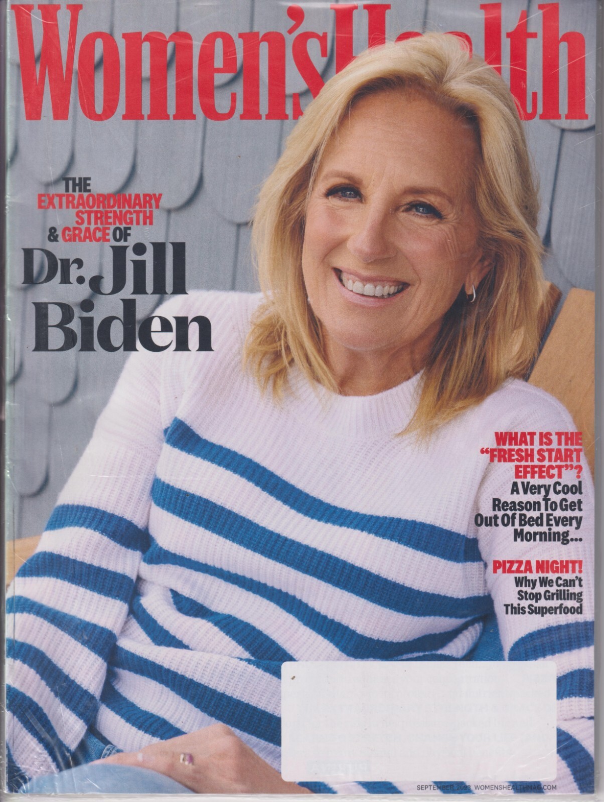Women’s Health September 2023 Dr. Jill Biden, Fresh Start, Pizza Night (Magazine