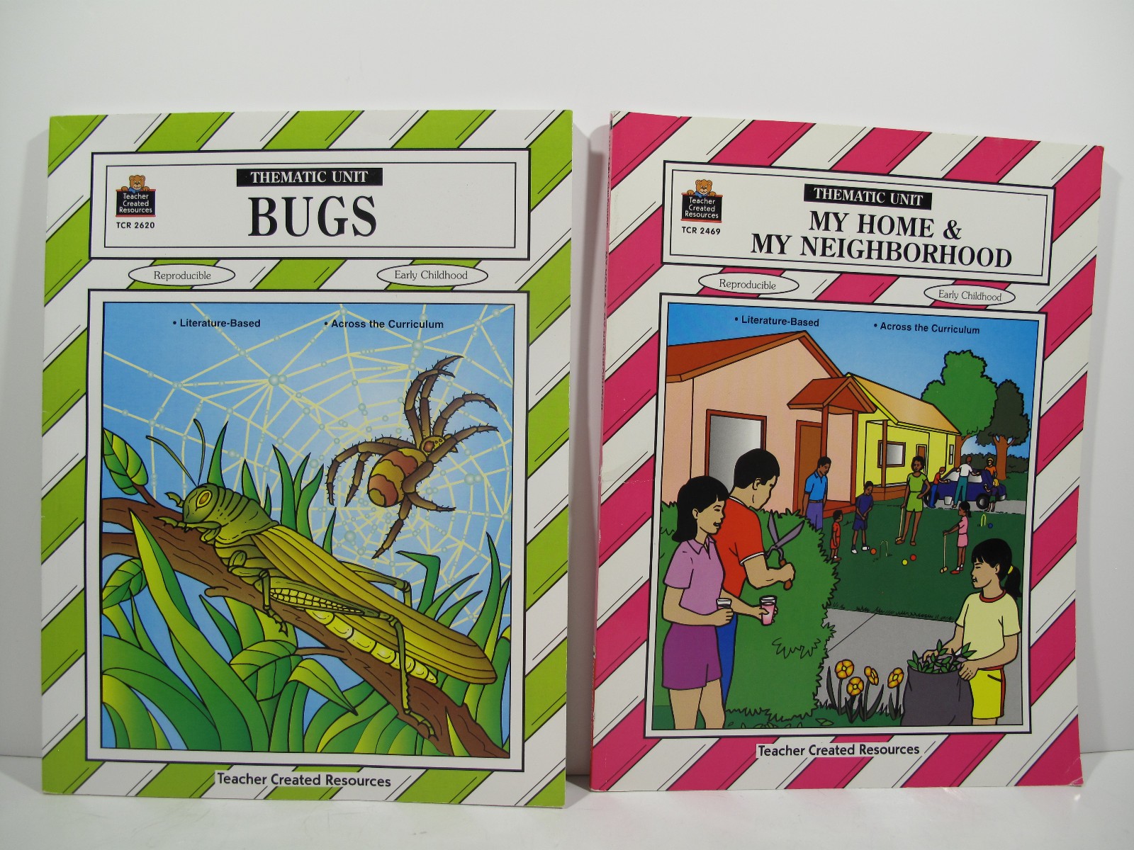 Lot of 7 VTG Teacher Created Resoures Workbooks Thematic Unit Homeschool~History
