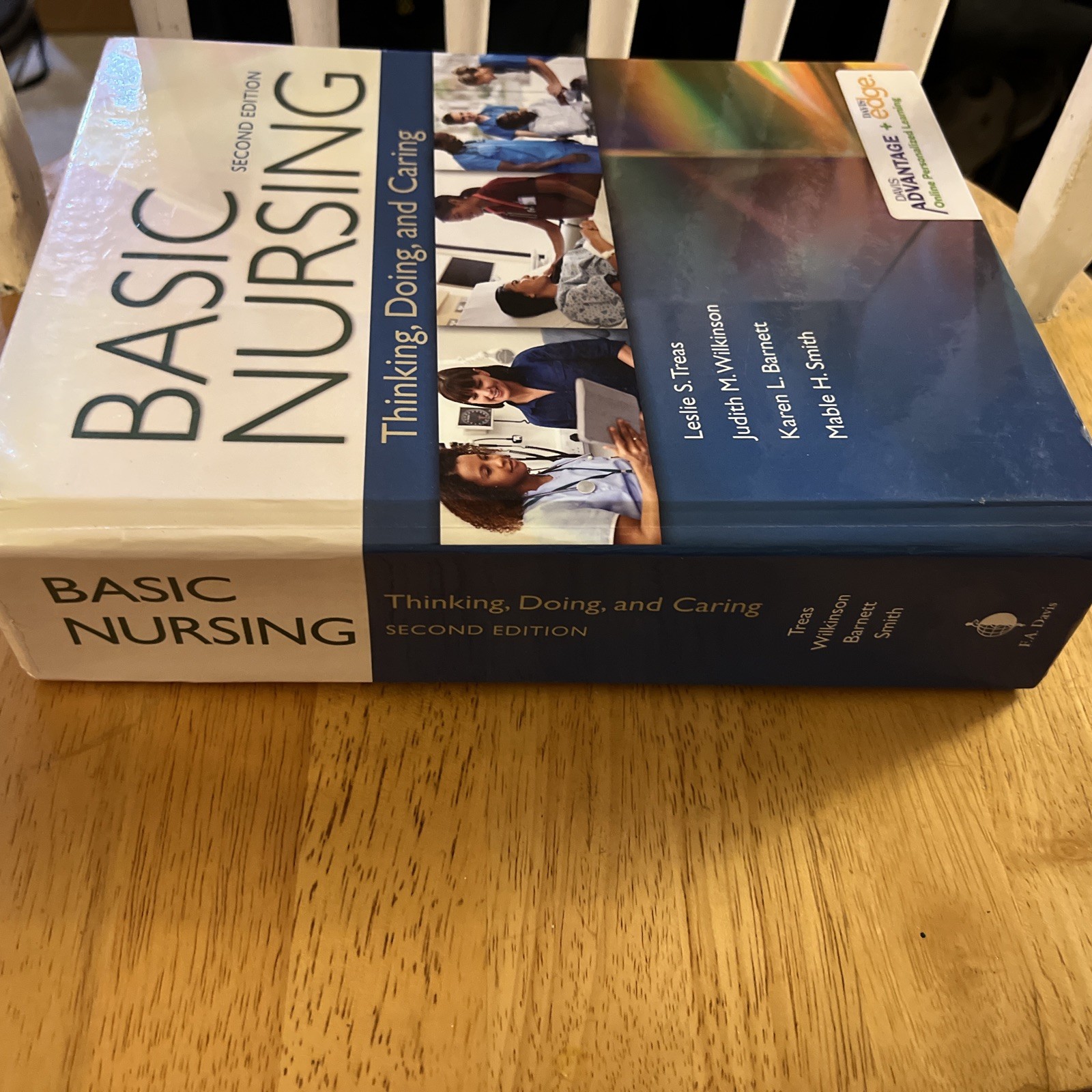 Davis Advantage for Basic Nursing: by Treas et al 2nd Ed. (2017, Hardcover)