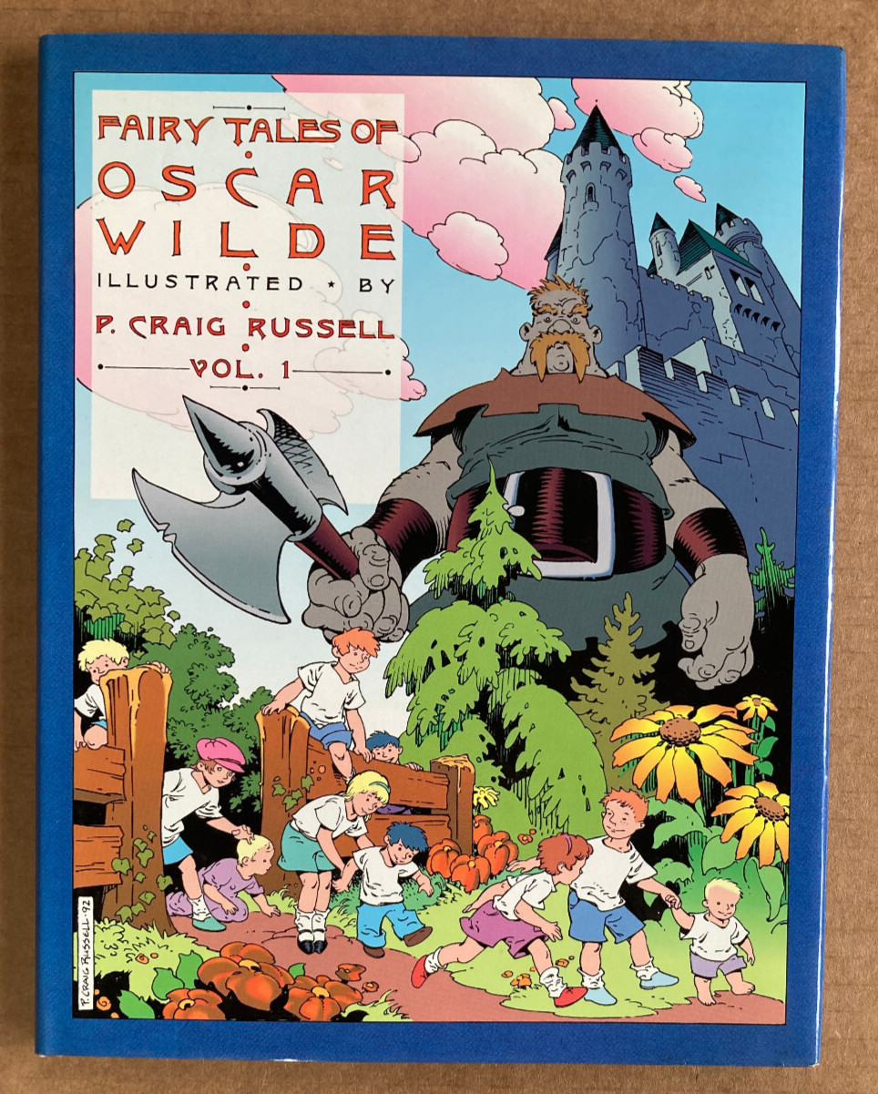 Fairy Tales Of Oscar Wilde Vol. 1 Hardcover w/signed bookplate P. Craig Russell