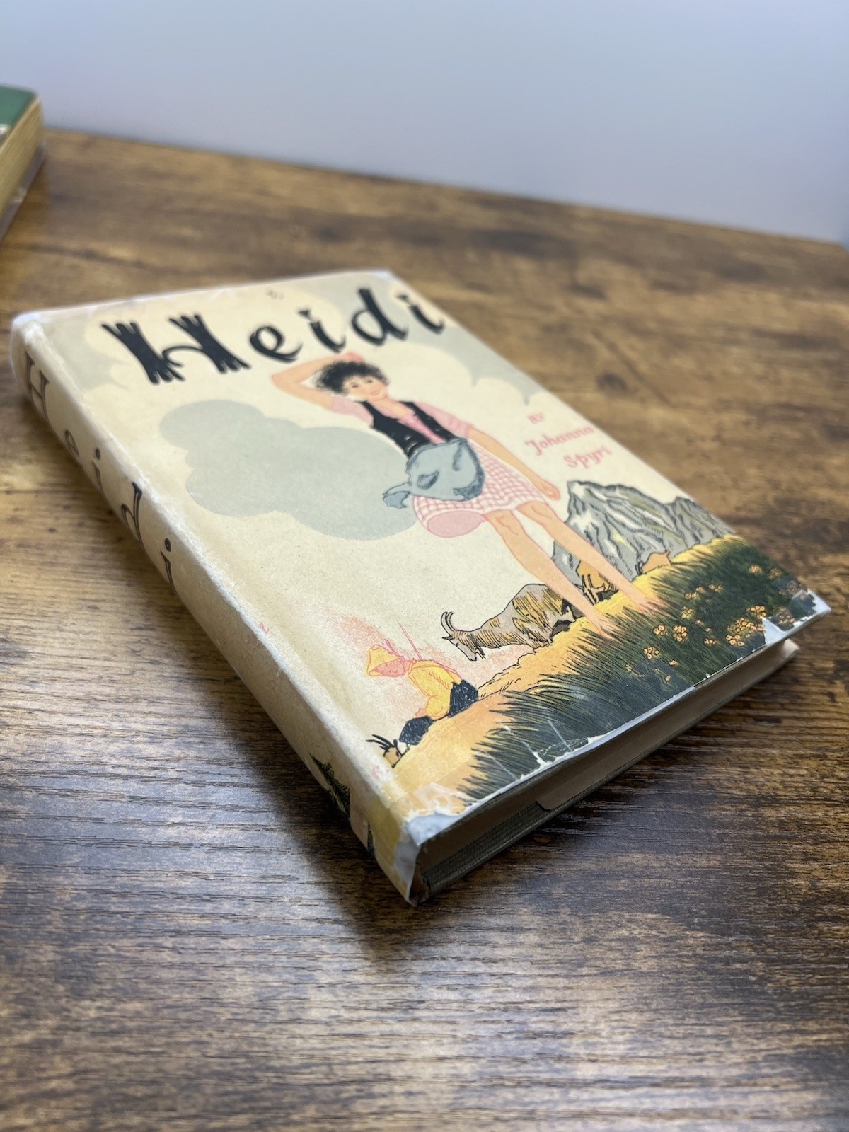 Lot of 2 Vintage HEIDI Books Johanna Spyri – 1939 & 1955