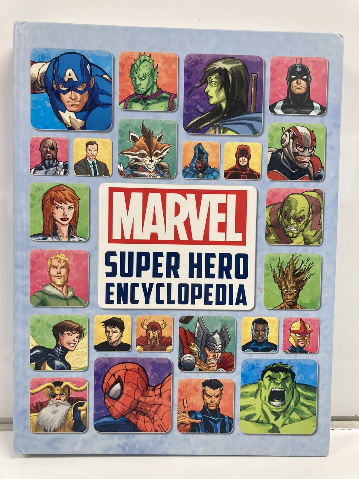 Marvel Super Hero Encyclopedia Hardcover Book A -Z Listing Scholastic Australia