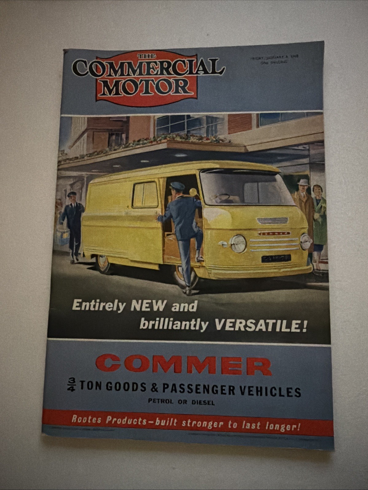 Commercial Motor Magazine 8 January, 1960 116 Pages