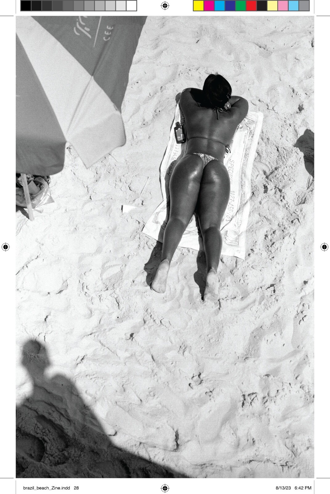 Stephen Shames – BRAZIL BEACH Zine – 28 pages – 5.5 x 8.5 inches