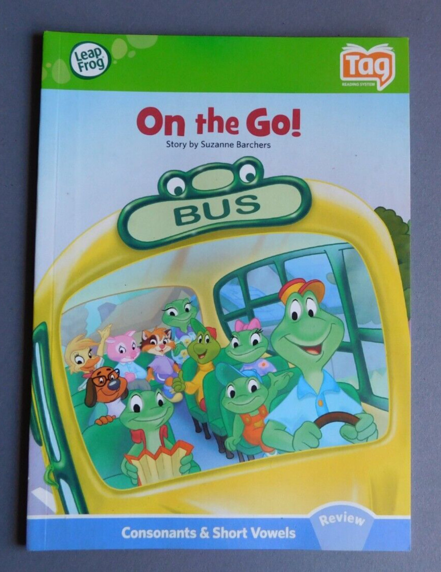 Leap Frog: On the Go!, Bus – Consonants & Short Vowels – 1999 learn to read