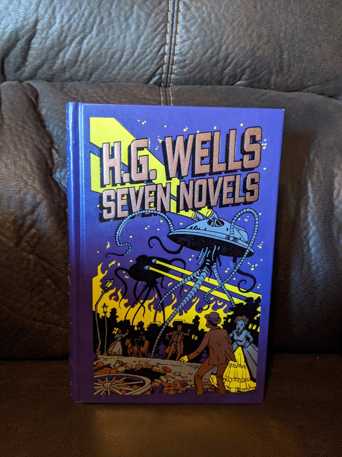 H.G. Wells: Seven Novels (Leatherbound), see pics and description!