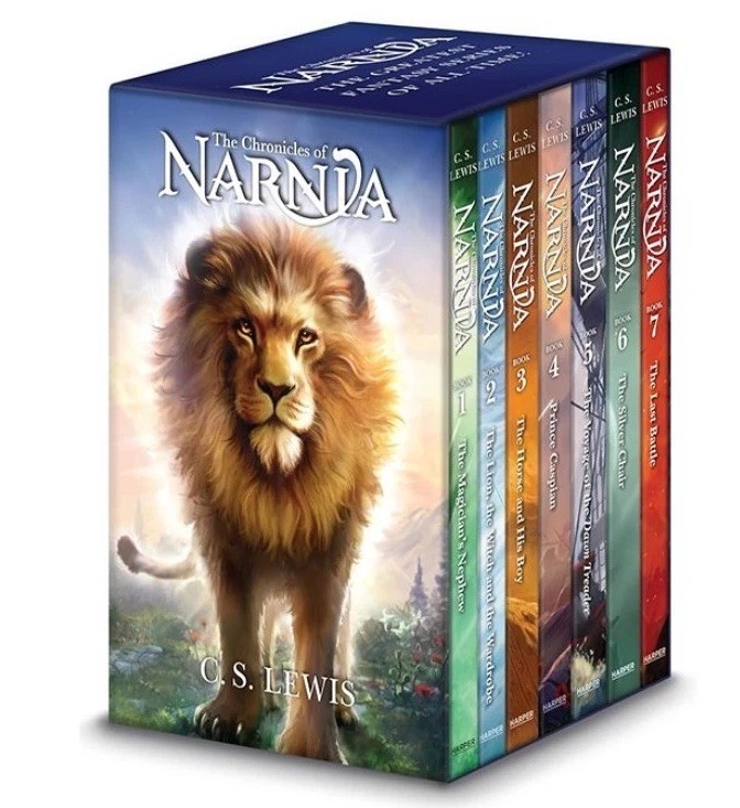 Chronicles of Narnia 7-Book Box Set, Slipcover, All seven titles, HarperCollins