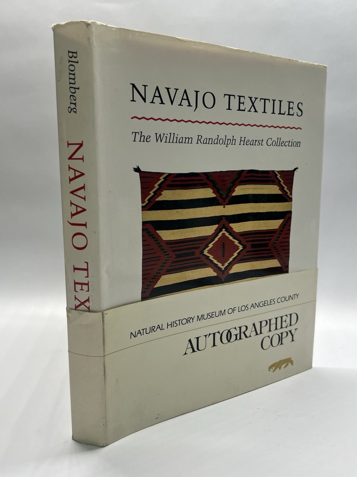 Navajo Textiles The William Randolph Hearst Collection Nancy Bloomberg SIGNED HC