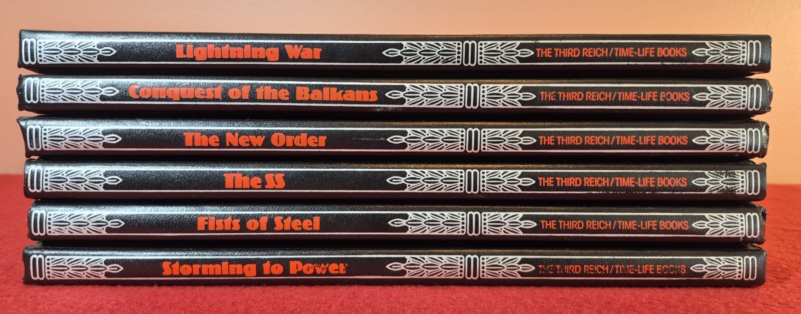 Time-Life Books – The Third Reich, 6 Volume Hardcover Lot, WWII History Vintage