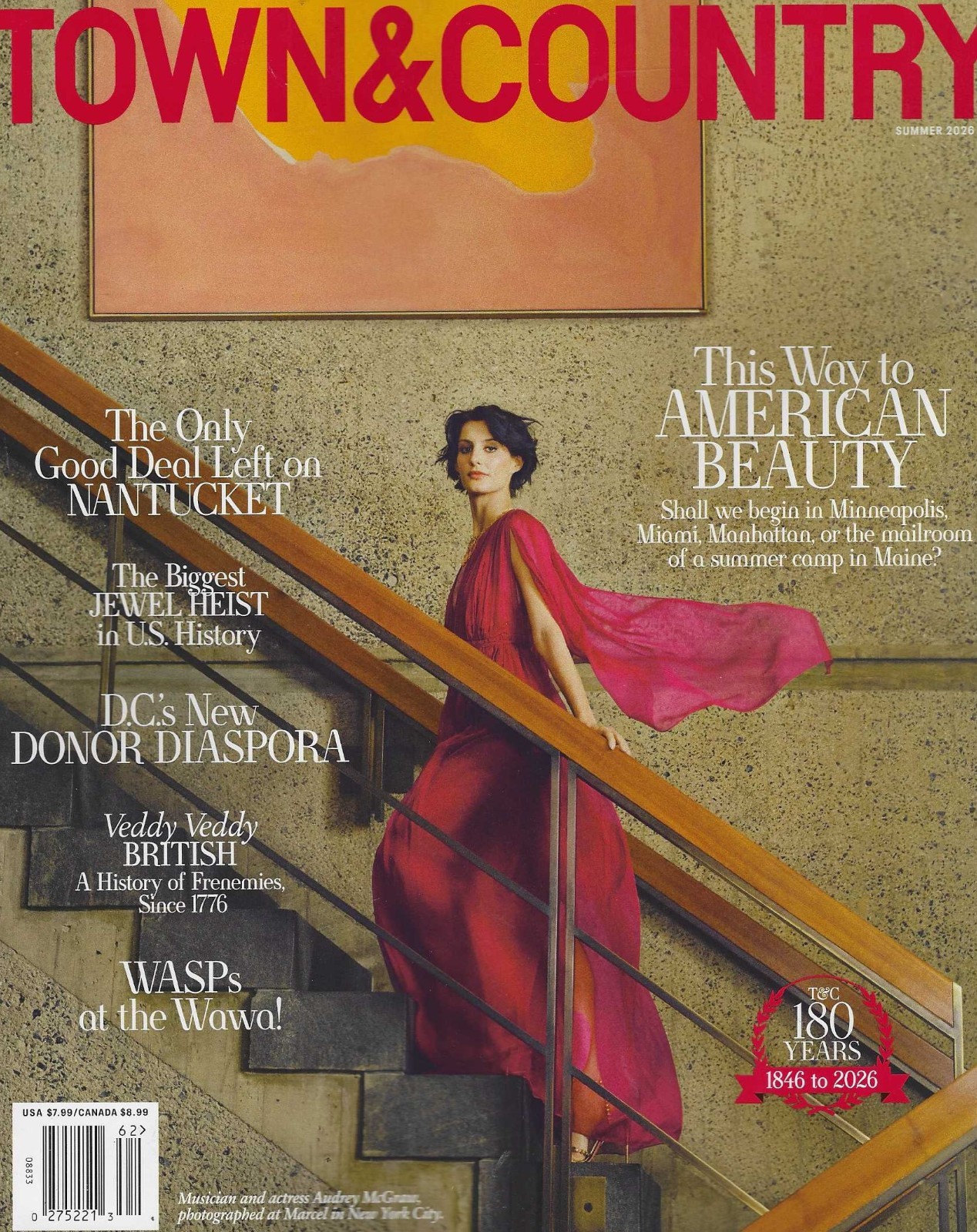 Town & Country Magazine Summer 2026: This way to American Beauty