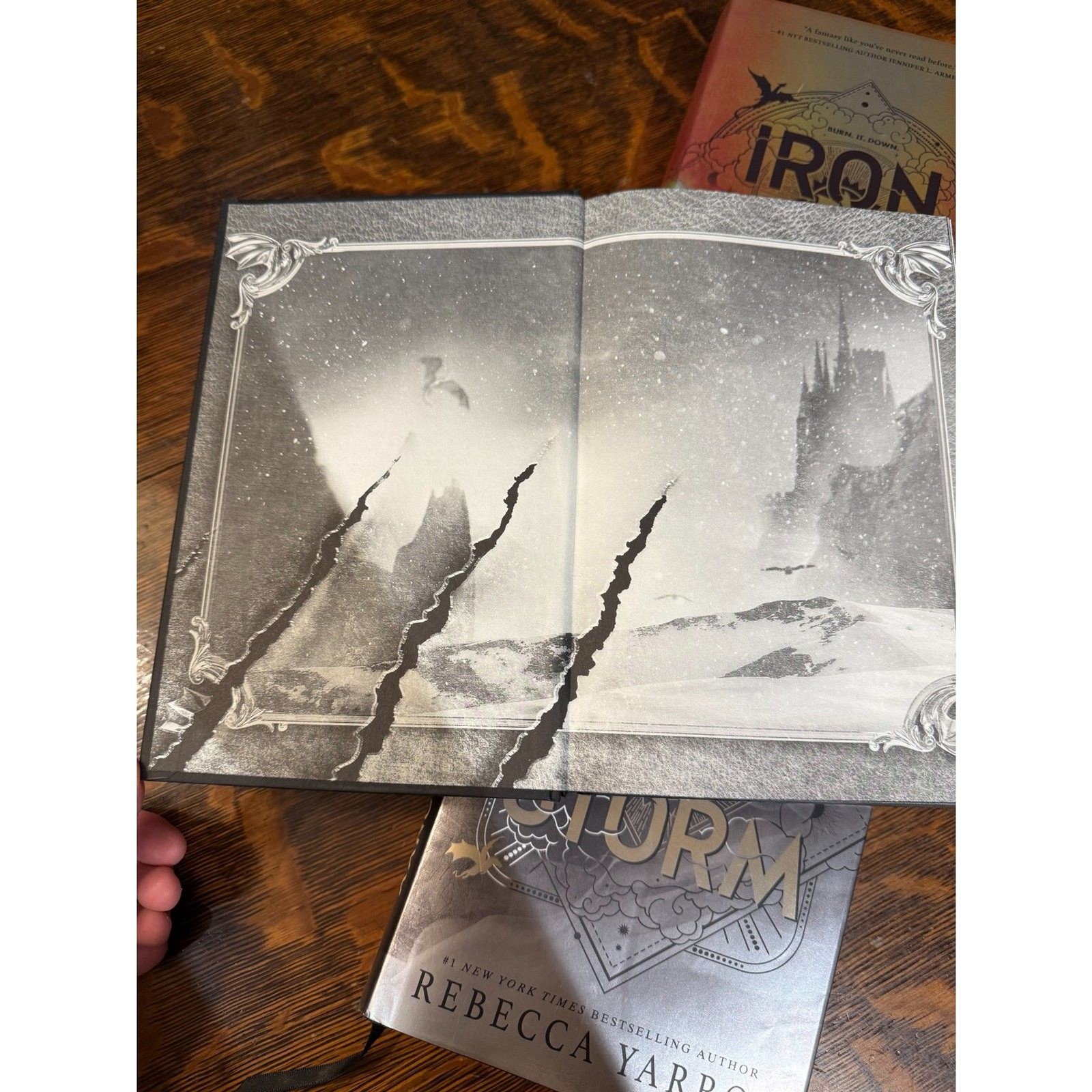 Fourth Wing, Iron Flame, Onyx Storm Book Set by Rebecca Yarros